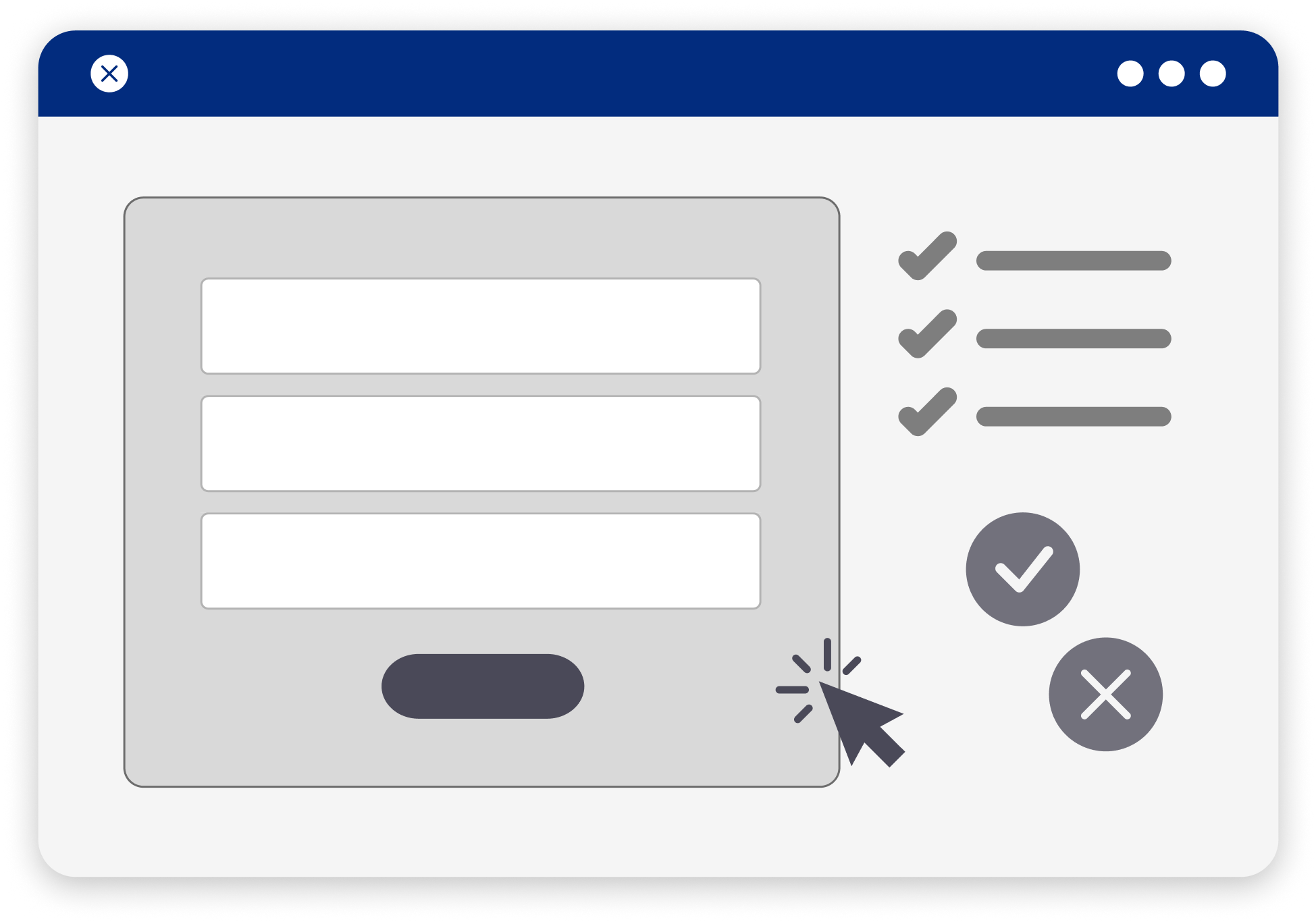 Forms & Interactions mockup